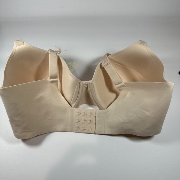 Aerie Bra 34DDD SMOOTHEZ Sands Underwire Full Coverage Lightly Lined T Shirt NWT - Picture 2 of 11
